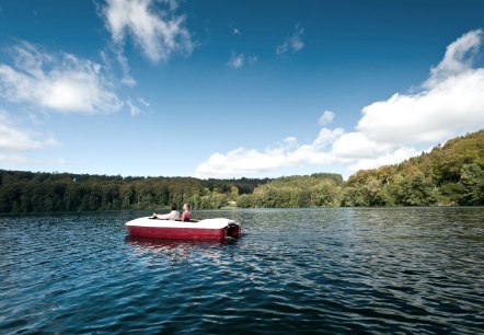 Bootstour auf dem Pulvermaar, © Eifel Tourismus GmbH/D. Ketz