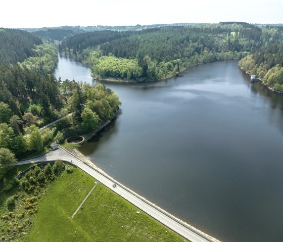 Luftbild Kalltalsperre, © Städteregion Aachen, Dennis Stratmann