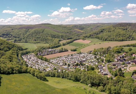 Luftaufnahme Campingplatz Hetzingen, © Campingplatz Hetzingen