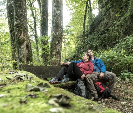 Entspannte Rast auf dem Schneifel-Pfad, © Eifel Tourismus GmbH, D. Ketz