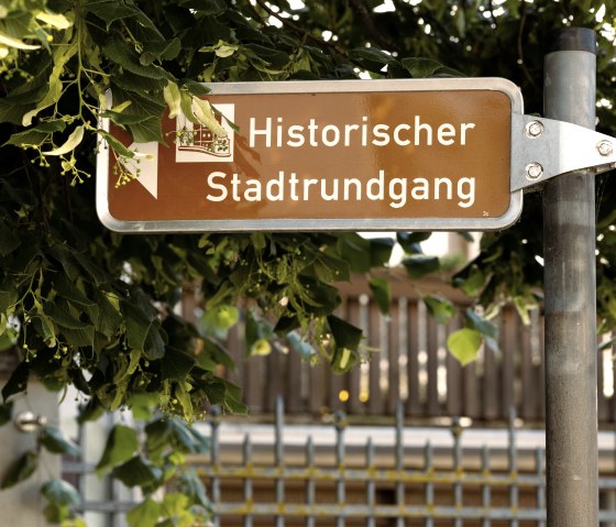 Schild Rundgang, © Lentjus PHOTOGRAPHIE