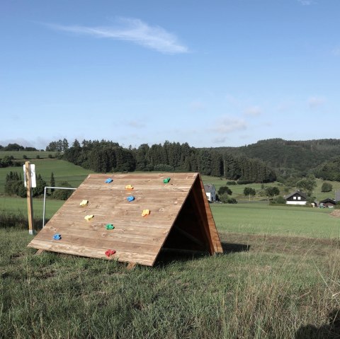 Parcours Kletterwand, © GesundLand Vulkaneifel