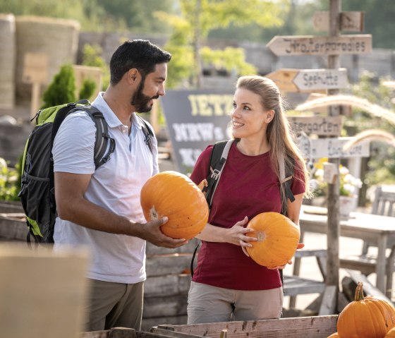 Besuch Krewelshof zur Kürbisschau, © Eifel Tourismus GmbH, Dominik Ketz