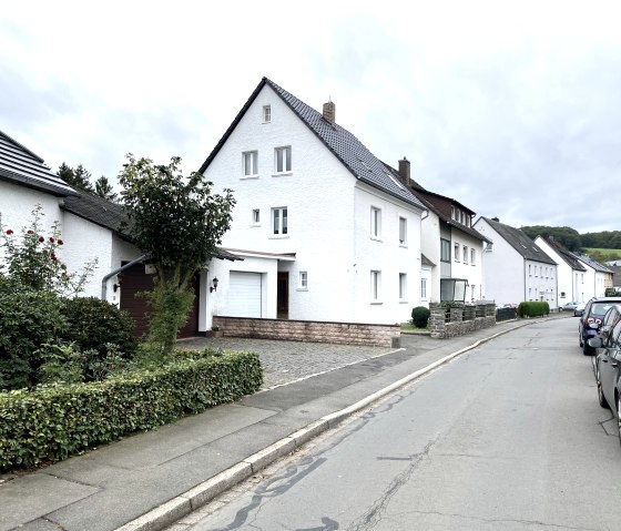 Ansicht Straße & Haus