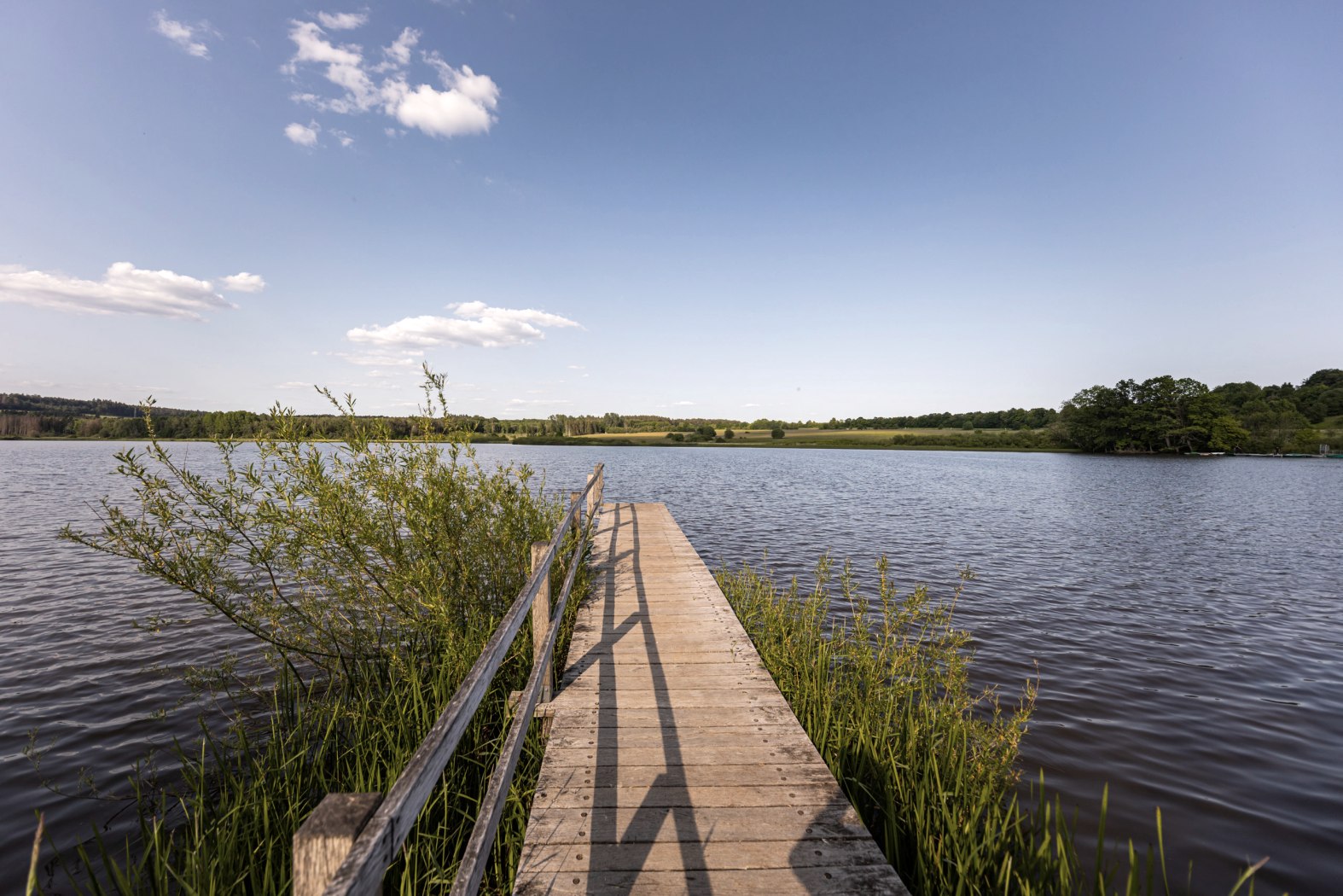 Steg am Ulmener Maar, © Eifel Tourismus GmbH, Dominik Ketz