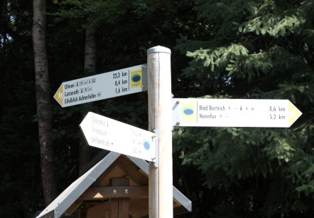 Beschilderung der Wanderwege Lutzerath, © GesundLand VulkaneifelGmbH