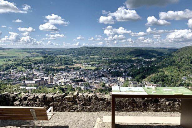 Aussicht auf Echternach von der Liboriuskapelle, © Felsenland Südeifel Tourismus GmbH