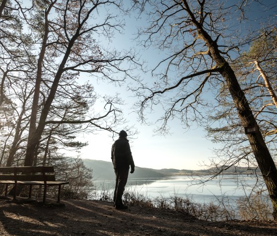 Wanderpause am Traumpfad Pellenzer Seepfad, © Eifel Tourismus GmbH, D. Ketz