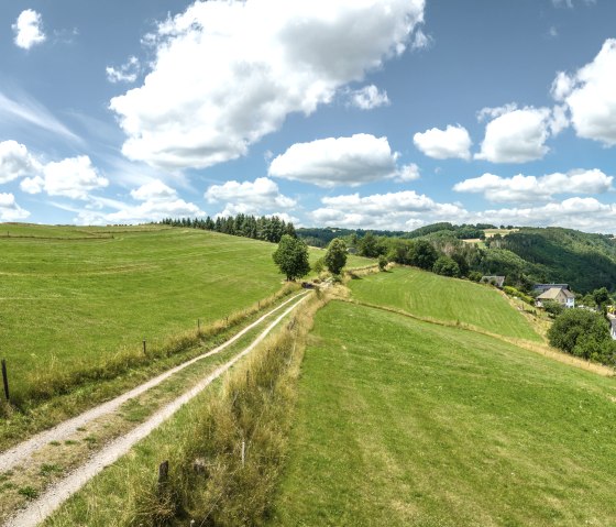 Aussicht bei Simmerath-Dedenborn in die weite Eifel-Landschaft, © Eifel Tourismus GmbH, Dominik Ketz