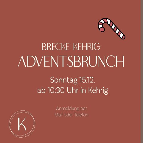 Adventsbrunch im Brecke Kehrig, © Kichererbse Eventcatering