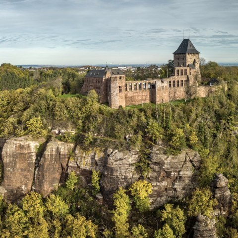 Blick auf Burg Nideggen, © Eifel Tourismus GmbH, Dominik Ketz