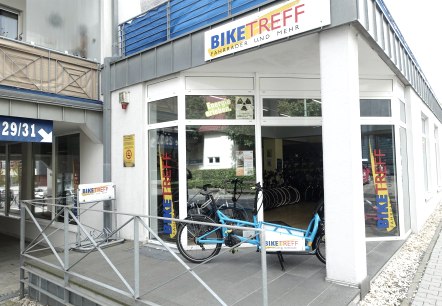 Bike Treff Eingang, © Herbert Schmitz