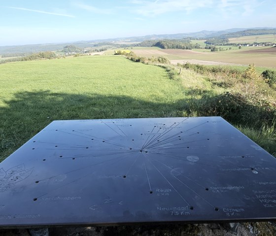 Tafel Steffeln, © Touristik GmbH Gerolsteiner Land, Leonie Post