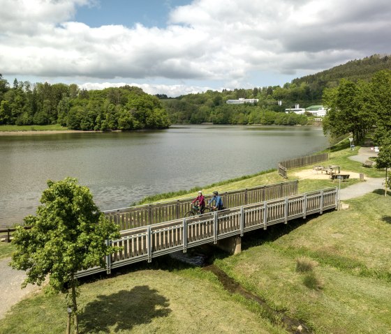 ET-2023-049-Prüm Radweg, Stausee Bitburg, Biersdorf-©Eifel Tourismus GmbH, Dominik Ketz, © Eifel Tourismus GmbH, Dominik Ketz