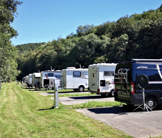 Wohnmobilstellplatz in Prüm, © Tourist-Information Prümer Land/Stadt Prüm