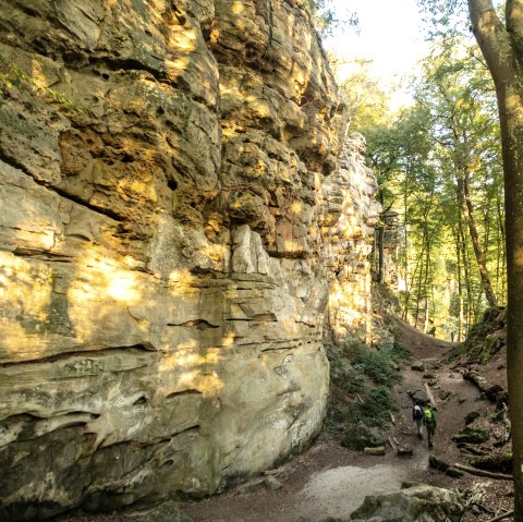 Felsen in der Teufelsschlucht in der Eifel, © Eifel Tourismus GmbH, Dominik Ketz