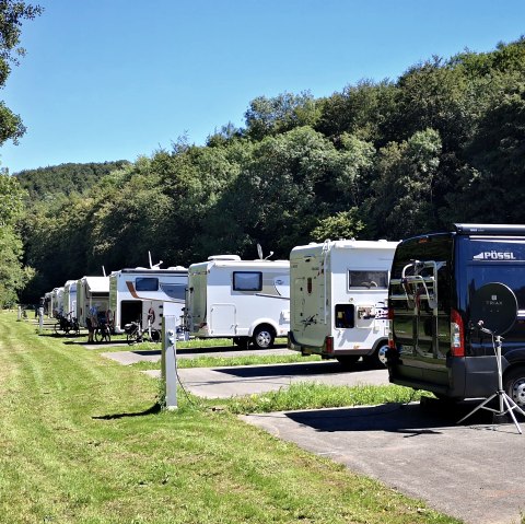 Wohnmobilstellplatz in Prüm, © Tourist-Information Prümer Land/Stadt Prüm