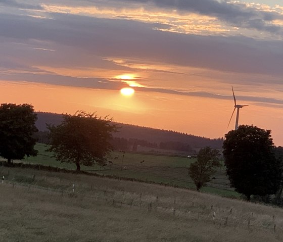 Sonnenaufgang, © Nordeifel Tourismus GmbH & Gästehaus Jütten