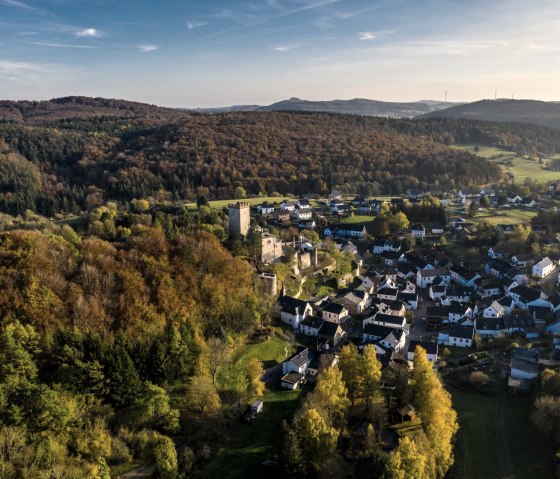 Blick auf Kerpen in der Eifel, © Eifel Tourismus GmbH, D. Ketz