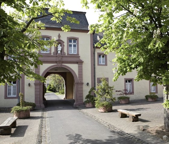 Kloster Steinfeld Einfahrt, © Nordeifel Tourismus GmbH & Gästehaus Kloster Steinfeld