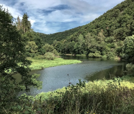 Am Ufer des Heimbacher Staubeckens, © Rureifel-Tourismus e.V.