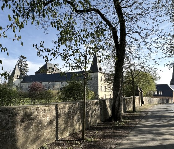 Blick auf Schloss Schmidtheim