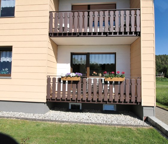 Balkon Aussenansicht, © Helmut Hell