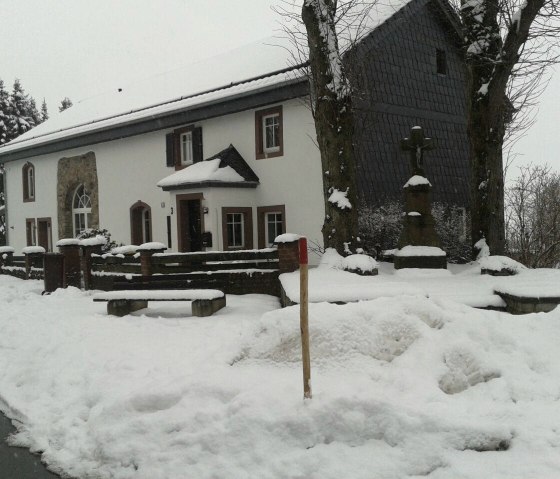 Eifelhaus im Winter