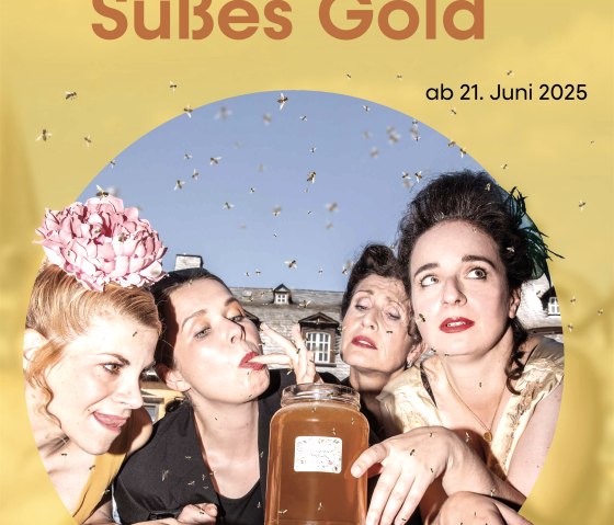 Plakat - Süßes Gold