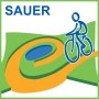 Wegmarkierung Sauer-Radweg