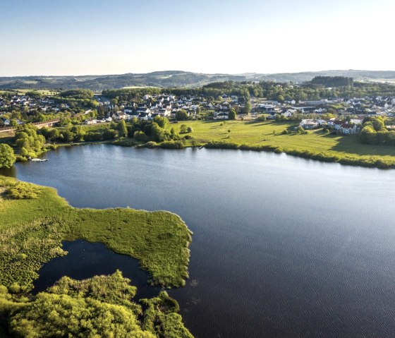 Jungfernweiher von oben, © GesundLand Vulkaneifel/D. Ketz