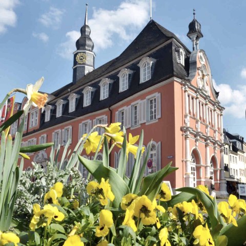 Altes Rathaus im Frühling, © Tourist-Information Wittlich Stadt & Land