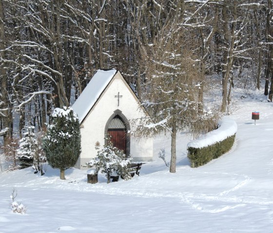 Otilia Kapelle im Schnee, © Verbandsgemeinde Vordereifel