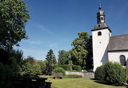 Pfarrkirche in Weiler, © Foto: Svenja Schulze-Entrup, Quelle: Touristik-Büro Vordereifel