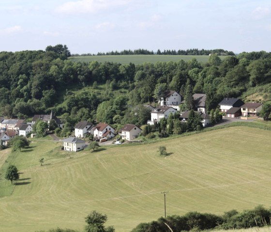 Blick auf das Ferienhaus, © Marion Divossen