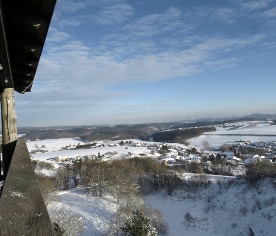 Booser Eifelturm im Winter, © VG Vordereifel