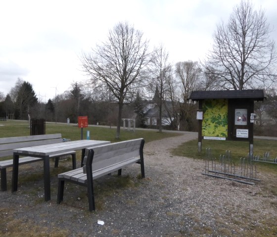 E-Bike-Ladestation Watzerath Wanderparkplatz, © Tourist-Information Prümer Land