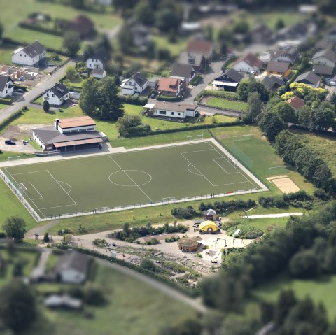 Vue aérienne du parc intergénérationnel de Schmidtheim, © Gemeinde Dahlem