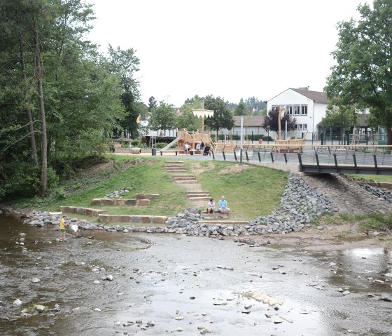 Wasserspielplatz Rommelsbach, © Tourist-Information Wittlich Stadt & Land