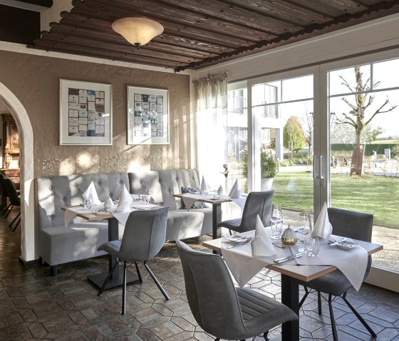 Gemütliches Ambiente in Kucher’s Weinwirtschaft, © Kucher’s Genuss- und Businesshotel OHG