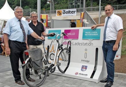 Ladestation E-Bikes, © Tourist-Info Stadtkyll