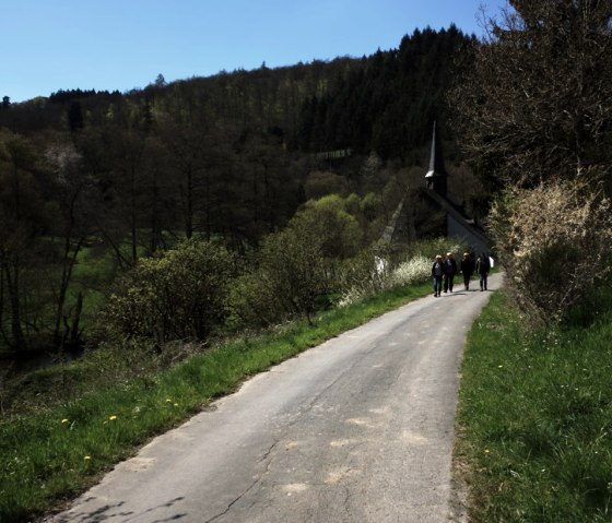 Auf dem Weg zur Wallfahrtskapelle, © Laura Rinneburger