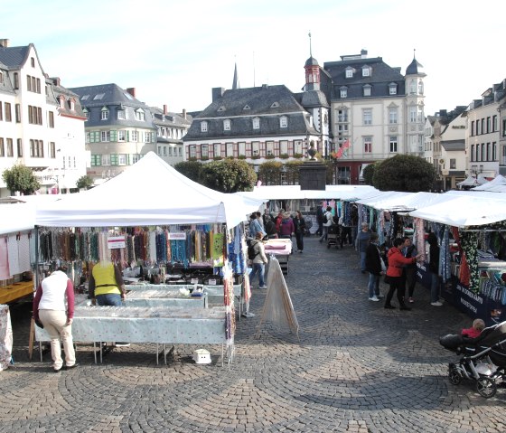 Stoff und Tuchmarkt Mayen, © Stadt Mayen