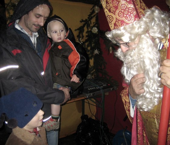 Der Nikolaus auf der Niederburg