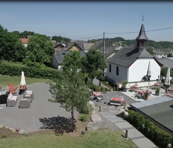 Terrasse von oben, © Zum Bockshahn