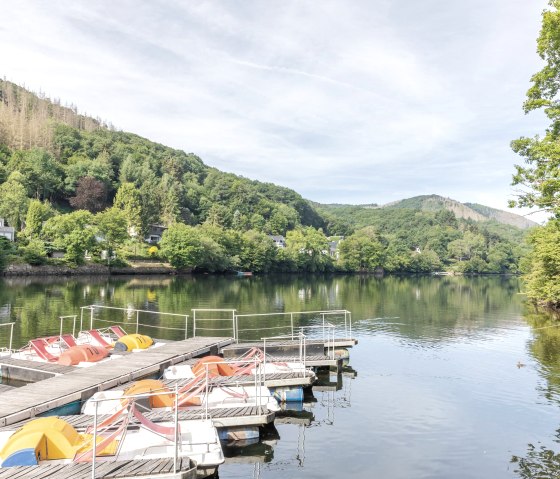 Tretbootverleih am Staubecken Heimbach, © Eifel-Tourismus GmbH