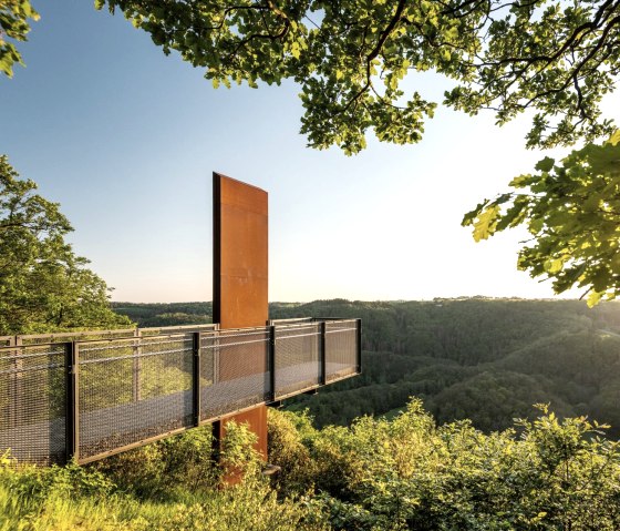 Aussicht vom Skywalk am Eifelblick „Achterhöhe“, © GesundLand Vulkaneifel/D. Ketz