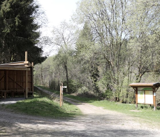 Schutzhütte & Infotafel, © Monschau-Touristik
