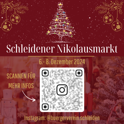 Nikolausmarkt Schleiden, © Bürgerverein Schleiden e.V.