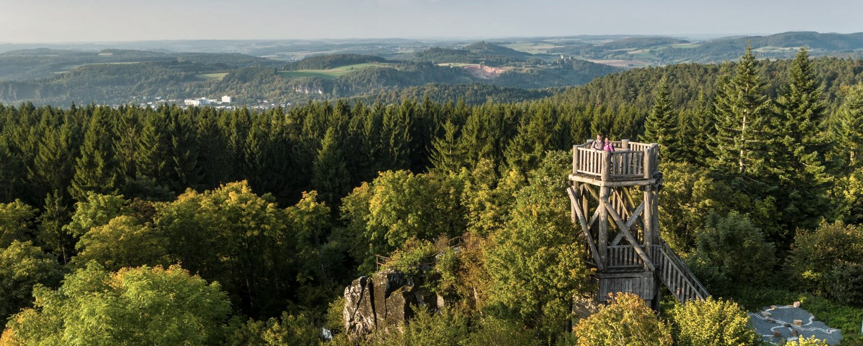 Aussichtsturm an der Dietzenley am Eifelsteig, © Eifel Tourismus GmbH, D. Ketz